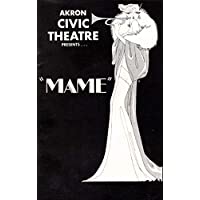 Janet Blair"MAME" Elaine Stritch/Anne Russell/Isabelle Farrell/Jerry Herman 1969 Akron, Ohio Playbill