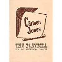 Oscar Hammerstein"CARMEN JONES" Georges Bizet/Muriel Smith/Inez Matthews/June Hawkins 1944 Broadway Playbill