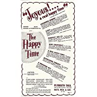 Eva Gabor "THE HAPPY TIME" Kurt Kasznar / Johnny Stewart 1950 Broadway Flyer