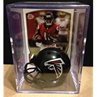 Atlanta Falcons NFL Helmet Shadowbox w/Julio Jones card