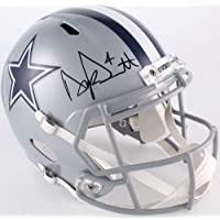 Dak Prescott Dallas Cowboys Signed Autograph Full Size Speed Helmet DAK Hologram & JSA Witnessed Certified