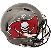 Chris Godwin Autographed Buccaneers Speed Replica Full-Size Football Helmet - BAS COA