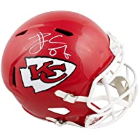 Travis Kelce Autographed Kansas City Chiefs Speed Full-Size Football Helmet BAS
