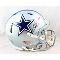 CeeDee Lamb Autographed Dallas Cowboys F/S Speed Authentic Helmet - Fanatics Auth