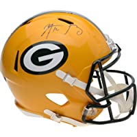 Aaron Rodgers Green Bay Packers Autographed Riddell Speed Replica Helmet - Autographed NFL Helmets