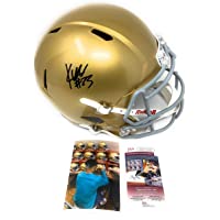 Kyren Williams Notre Dame Fighting Irish Signed Autograph Speed Full Size Helmet JSA Witnessed Certified
