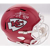 Travis Kelce Kansas City Chiefs Signed Autograph Full Size Speed Helmet JSA Witnessed Certified