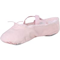 Stelle Girls Canvas Ballet Slipper/Ballet Shoe/Yoga Dance Shoe (Toddler/Little Kid/Big Kid/Women/Boy)