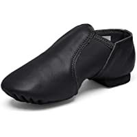 Stelle Leather Jazz Slip-On Dance Shoes for Girls Boys Toddler Kid
