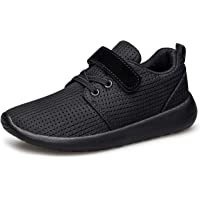 TOEDNNQI Boys Girls Sneakers Kids Lightweight Breathable Strap Athletic Running Shoes for Little Kids/Toddler