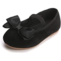 Felix & Flora Toddler Little Girl Mary Jane Dress Shoes - Ballet Flats for Girl Party School Shoes.