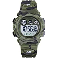 CakCity Kids Watches Digital Sport Watches for Boys Girls Outdoor Waterproof Watches with Alarm Stopwatch Military Child…