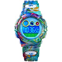 WUTAN Kids Watch Girls Boys Ages 5-7 6-12 11-15, Leather Strap Wrist Watches for Girls Waterproof Cute Wristwatches for…