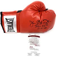 James Buster Douglas Signed Autograph Boxing Glove TYSON KO Inscribed JSA Witnessed Certified