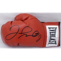 Floyd Mayweather Jr. Autographed Red Everlast Boxing Glove LH JSA Stock #178295