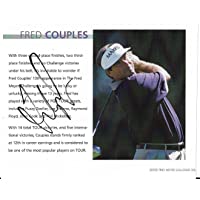 Fred Couples Golf Legend Signed Autographed 5x7 Book Page Photo W/coa - Autographed Golf Equipment