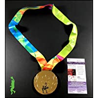 Justin Rose Autographed Signed Replica 2016 Rio Gold Medal Golf Olympics Coa - JSA Certified - Autographed Golf…