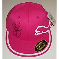 RICKIE FOWLER signed *PINK* Fitted PUMA golf hat W/COA - Autographed Golf Equipment