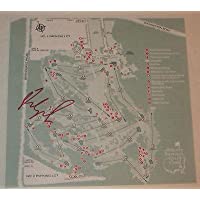 FRED COUPLES Signed MASTERS Tournament Augusta National Golf COURSE MAP - Autographed Golf Equipment