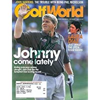 Sept 7, 2001 Signed Golf World John Daly - Autographed Golf Equipment