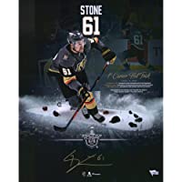 Mark Stone Vegas Golden Knights Autographed 16" x 20" First Hat Trick Highlight Photograph - Autographed NHL Hats