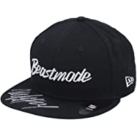 Sports Memorabilia Marshawn Lynch Oakland Raiders Autographed Beast Mode Black Script Cap - Autographed NFL Hats