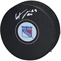 Adam Fox New York Rangers Autographed Hockey Puck - Autographed NHL Pucks