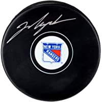 Mark Messier New York Rangers Autographed Hockey Puck - Autographed NHL Pucks
