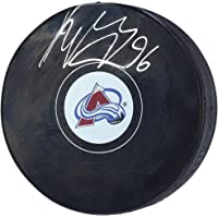Mikko Rantanen Colorado Avalanche Autographed Hockey Puck - Autographed NHL Pucks