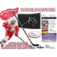 PAVEL DATSYUK Signed DETROIT RED WINGS HOCKEY STICK w/JSA #J68911 - Autographed NHL Sticks