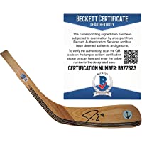Jordan Eberle Signed Seattle Kraken Logo Ice Hockey Stick Blade Beckett BAS Autographed