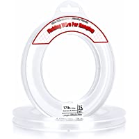 Clear Fishing Wire, Acejoz 656FT Fishing Line Clear Invisible Hanging Wire Strong Nylon String Supports 40 Pounds for…