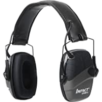 Howard Leight by Honeywell Impact Sport Sound Amplification Electronic Shooting Earmuff, Black