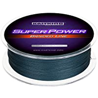 KastKing SuperPower Braided Fishing Line - Abrasion Resistant Braided Lines – Incredible Superline – Zero Stretch…