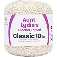 Coats Crochet Classic Crochet Thread, 1 Pack, Antique White