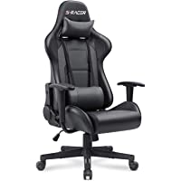 Homall Gaming Chair Office Chair High Back Computer Chair PU Leather Desk Chair PC Racing Executive Ergonomic Adjustable…