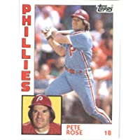 1984 Topps #300 Pete Rose Philadelphia Phillies Baseball Card