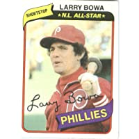 1980 Topps Baseball Card #630 Larry Bowa Mint
