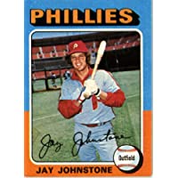 1975 Topps Baseball Card #242 Jay Johnstone