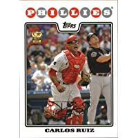 2008 Topps #281 Carlos Ruiz - Philadelphia Phillies