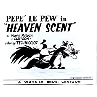 Pepe le Pew in"Heaven Scent" Studio Lobby Card Publicity Still - Warner Brothers