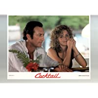 MOVIE POSTER: Cocktail-Bryan Brown-Elisabeth Shue-11x14-Color-Lobby Card-Comedy