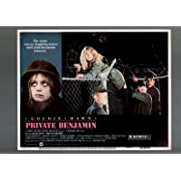 MOVIE POSTER: PRIVATE BENJAMIN-1980-LOBBY CARD-COMEDY-BARBED WIRE-GOLDIE HAWN-vg minus VG-