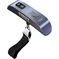 Etekcity Luggage Scale, Digital Portable Handheld Suitcase Weight for Travel with Rubber Paint, Temperature Sensor, 110…