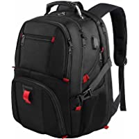 YOREPEK Backpack for Men,Extra Large 50L Travel Backpack with USB Charging Port,TSA Friendly Business College Bookbags…