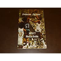 1976 1977 INDIANA PACERS NBA BASKETBALL MEDIA GUIDE BILLY KNIGHT VS DR J COVER