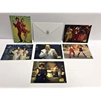 Set of 6 ~ Austin Powers POSTCARDS The Spy Who Shagged Me with Dr Evil Envelope