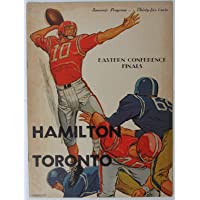 1961 CFL Eastern Conf Finals - Toronto vs. Hamilton Football Game Program 145674
