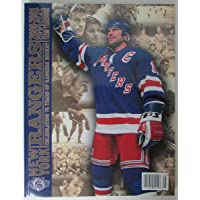 2000-01 New York NHL Official Yearbook Messier Cover -75 Years 147723