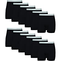 Hanes Men's Tagless Cool Dri Boxer Briefs with ComfortFlex Waistband-Multiple Packs Available